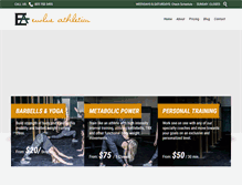Tablet Screenshot of evolve-athletics.com